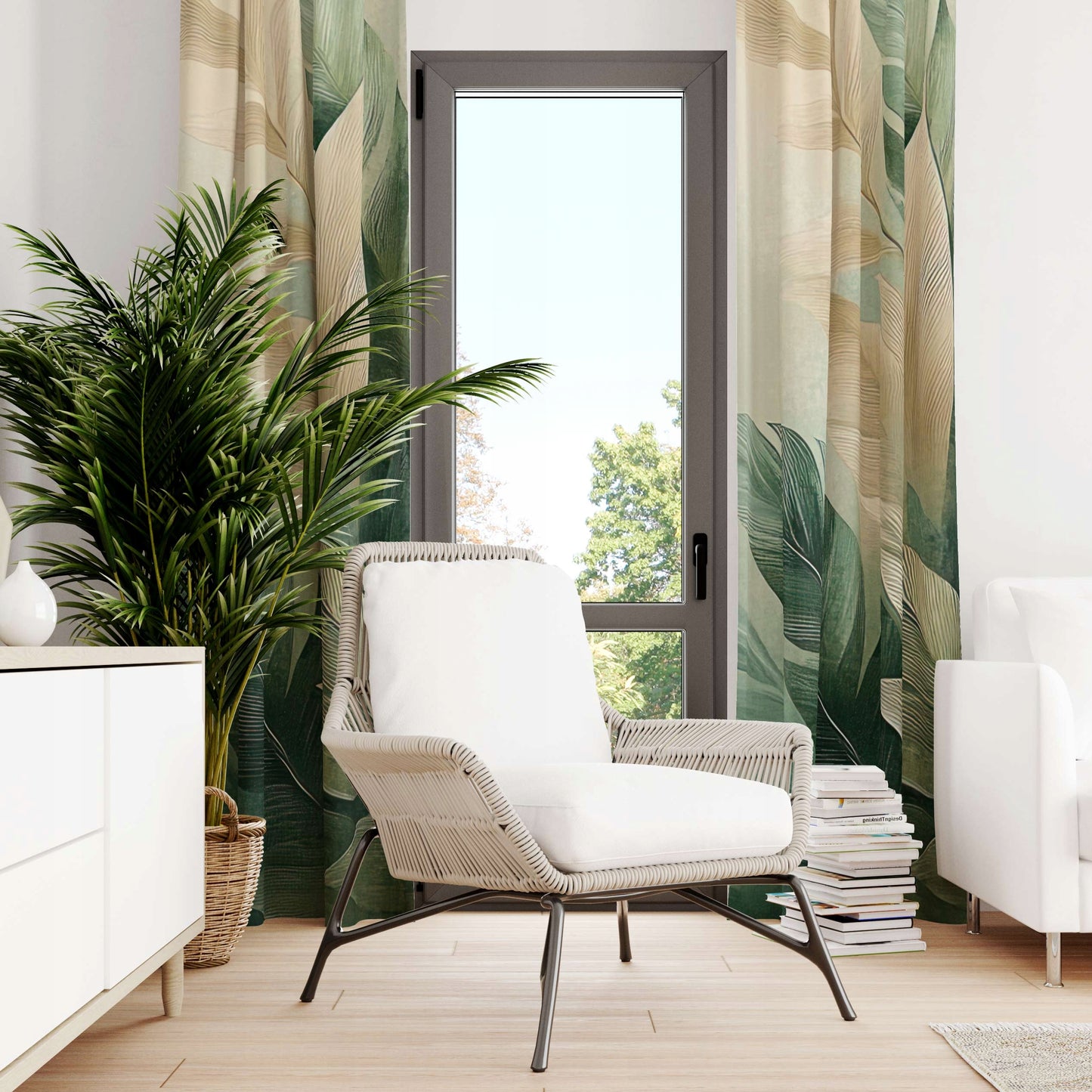 PARUOSTA UŽuolaida ant kabliukų 140x240 Užuolaidos ant juostelės 240cm Soovi Home