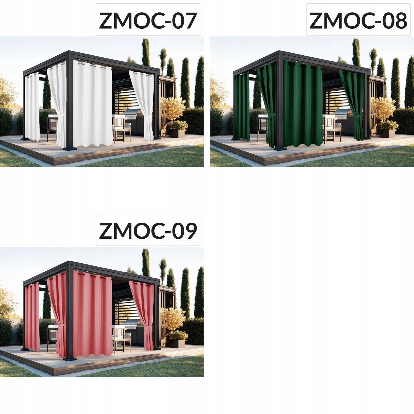 TERASINĖS UŽuolaidos 150x220 Užuolaida Sodo SU Žiedais NEPRALAIDI VANDENIUI