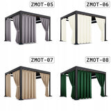 TERASINĖS UŽuolaidos 155x200 Sodui skirtos užuolaidos su tuneliu atsparios vandeniui