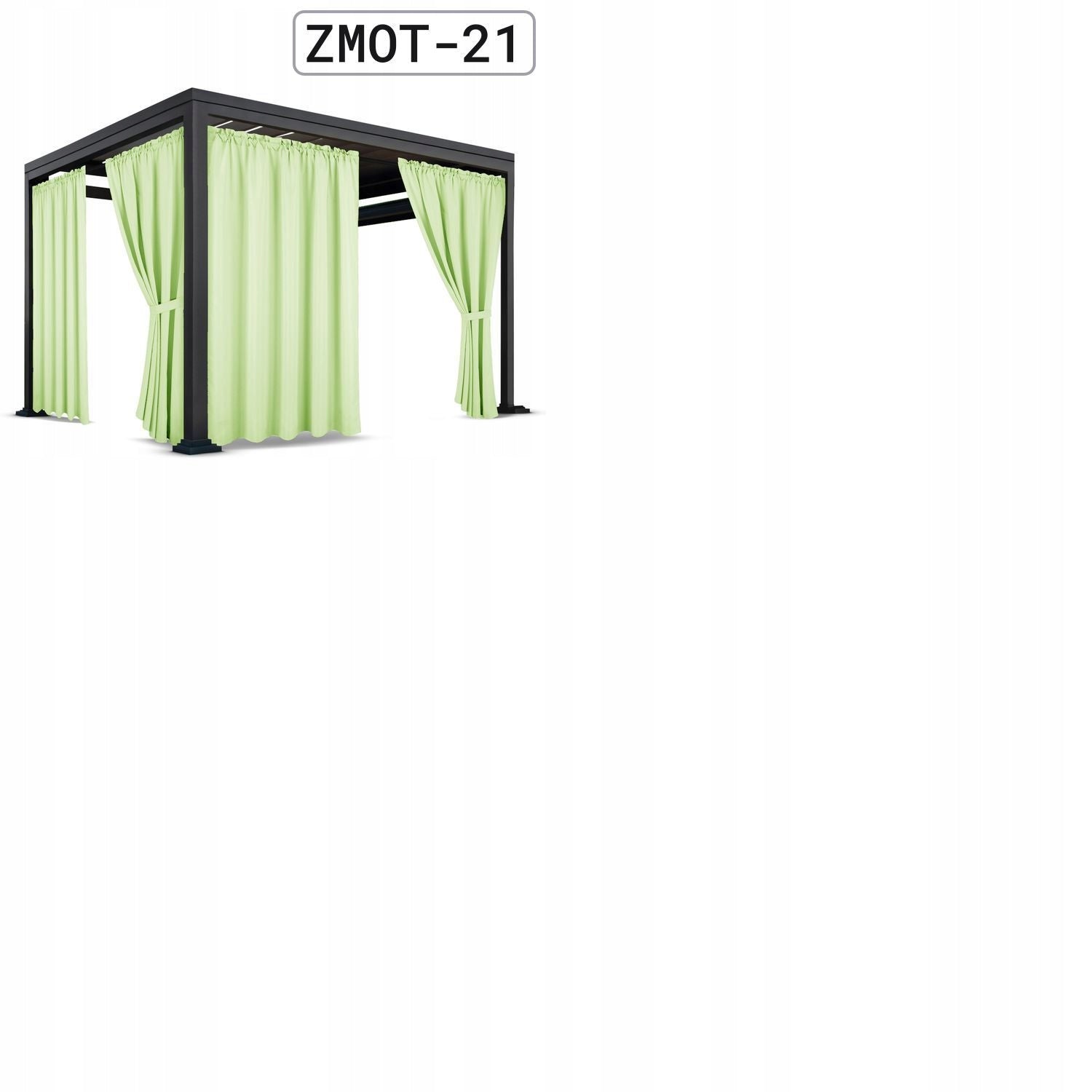 TERASINĖS UŽuolaidos 155x200 Sodui skirtos užuolaidos su tuneliu atsparios vandeniui