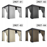 TERASŲ UŽuolaidos 155x210 sodas Užuolaida sodas su tuneliu atsparus vandeniui