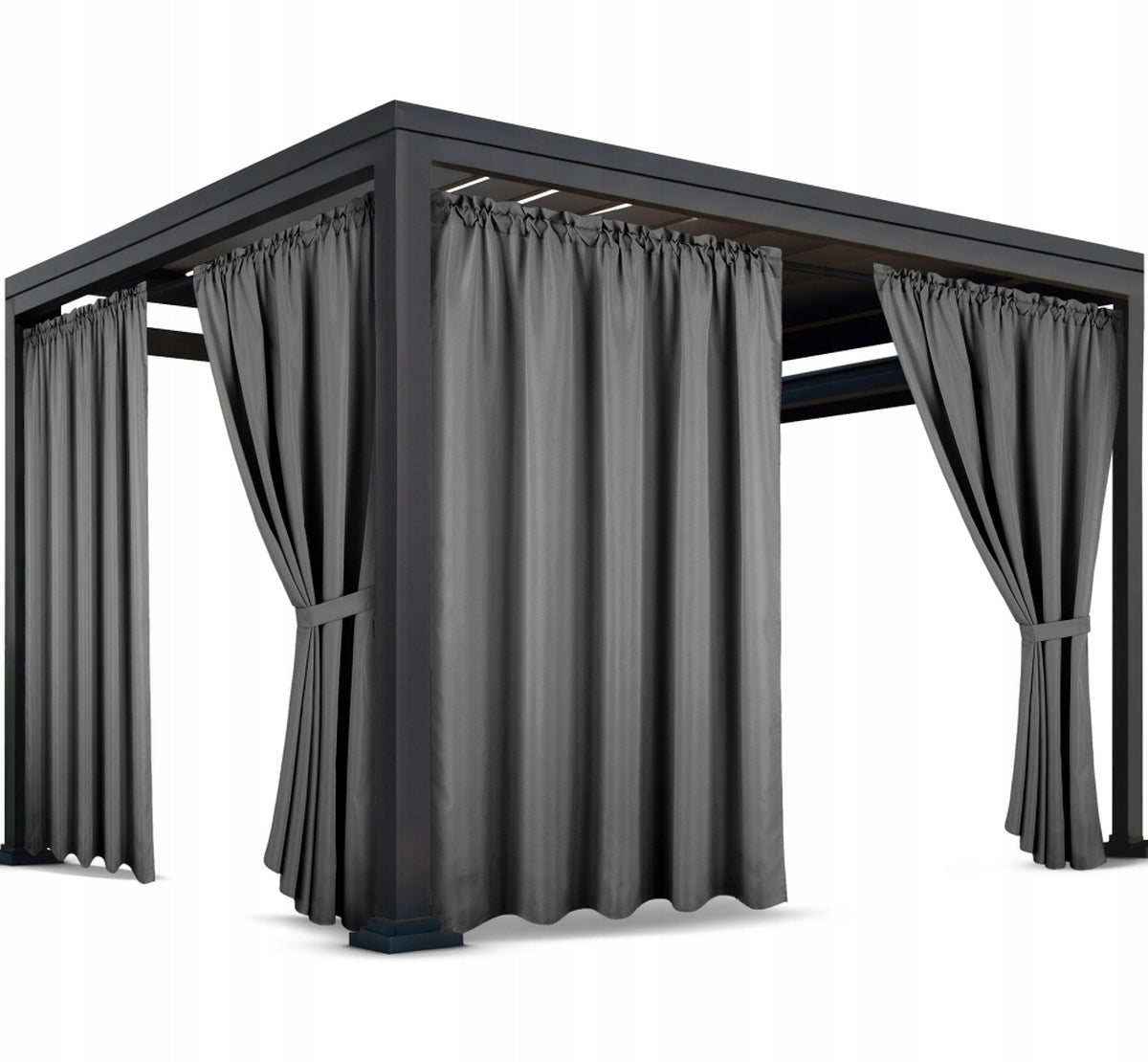 TERASŲ UŽuolaidos 155x210 sodas Užuolaida sodas su tuneliu atsparus vandeniui