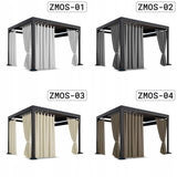 TERASOS UŽuolaidos 155x230 SODO UŽuolaida Sodui ant petnešėlių, atspari vandeniui