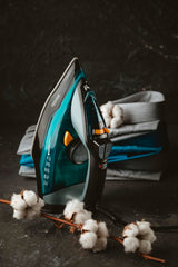 Rankinis garų lygintuvas, galingas 3000W, Strażak, vertikalus lyginimas, ANTI-CALC