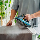 Rankinis garų lygintuvas, galingas 3000W, Strażak, vertikalus lyginimas, ANTI-CALC