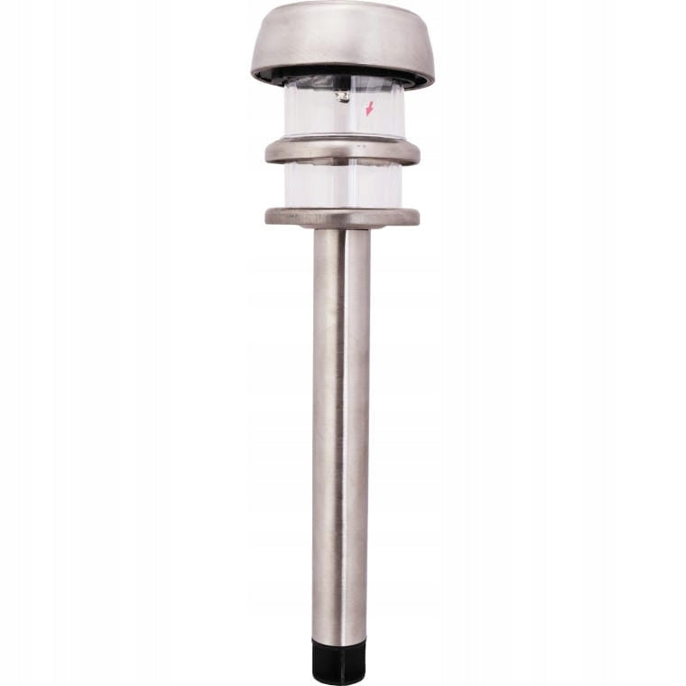 Rinkinys 4 saulės šviestuvų su sutemų jutikliu, įsmeigiamas į žemę