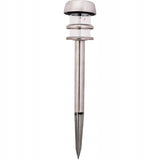 Rinkinys 4 saulės šviestuvų su sutemų jutikliu, įsmeigiamas į žemę