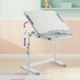 Vaikiško rašomojo stalo ir kėdės rinkinys su REGULIUOJAMAUKŠČIU Spacetronik mėlynas