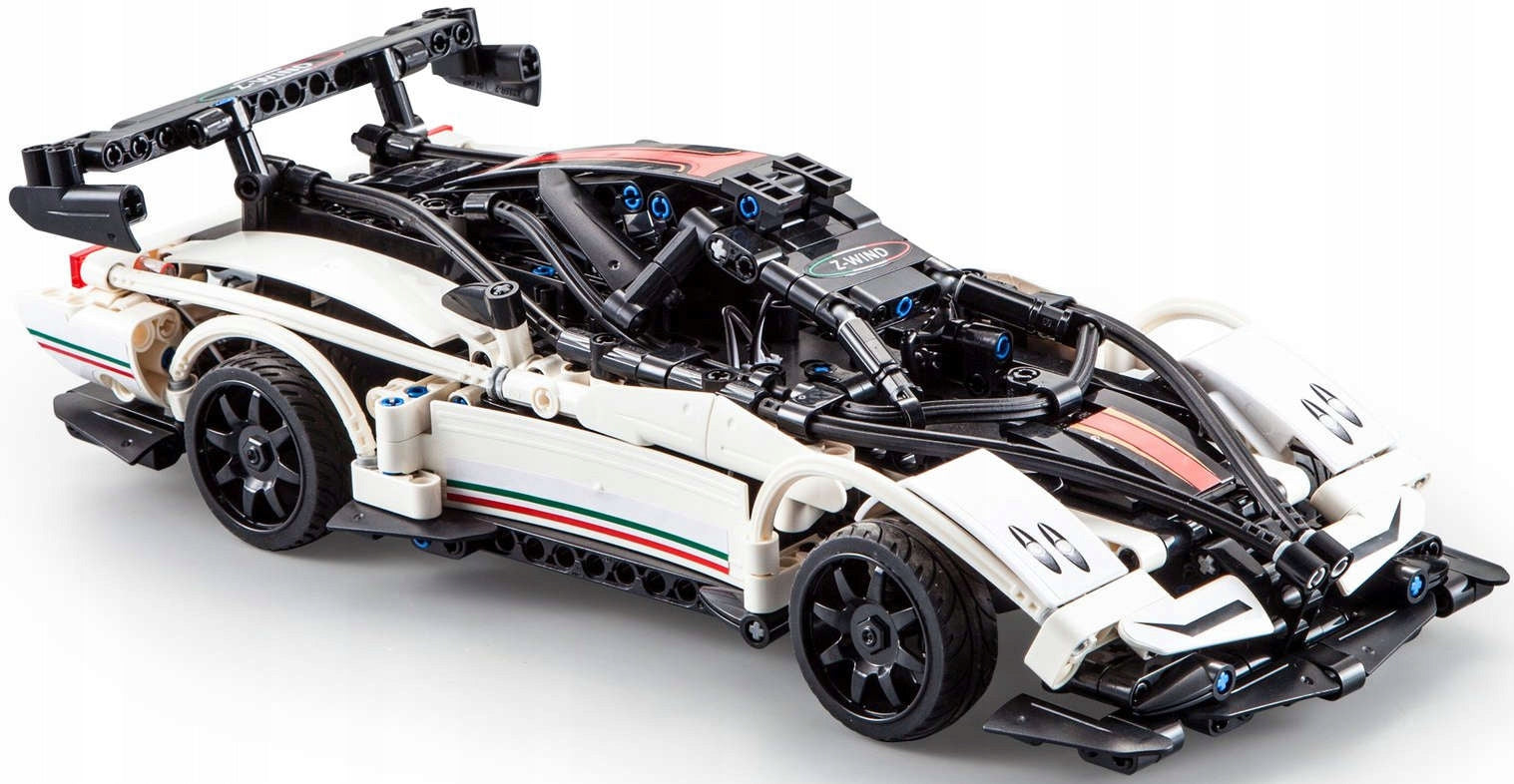 Rinkinys CADA konstruktoriaus Super automobilis, valdomas nuotoliniu būdu RC, 457 el.