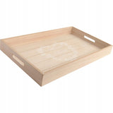 Padėklų rinkinys pusryčiams į lovą, padavėjo padėklas