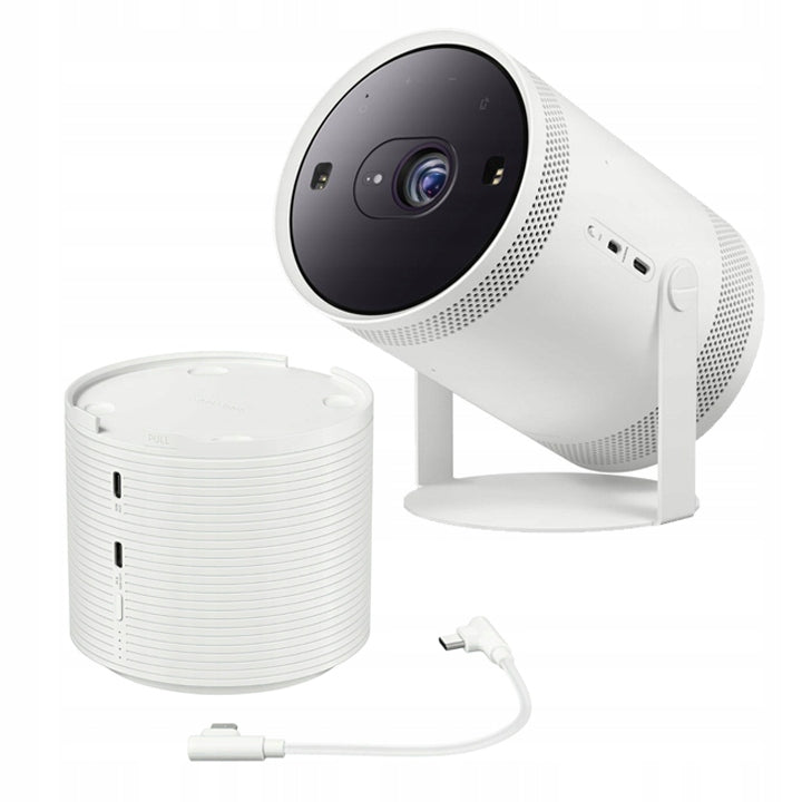 Nešiojamas projektoriaus rinkinys SAMSUNG Wi-Fi Smart TV + DOVANŲ Powerbank