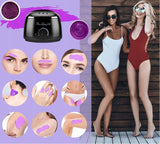 Vaško depiliavimo rinkinys, vaško šildytuvas, 6x kietas vaškas granulėse