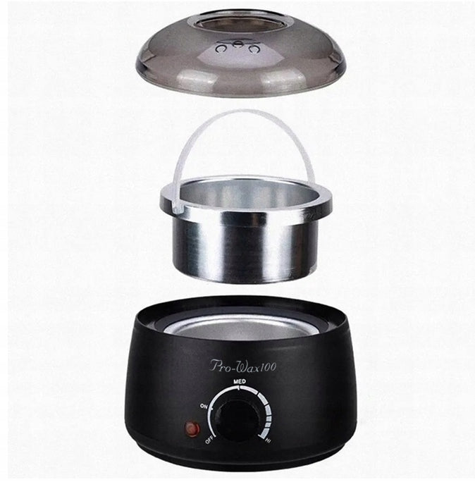 Vaško depiliavimo rinkinys, vaško šildytuvas, 6x kietas vaškas granulėse