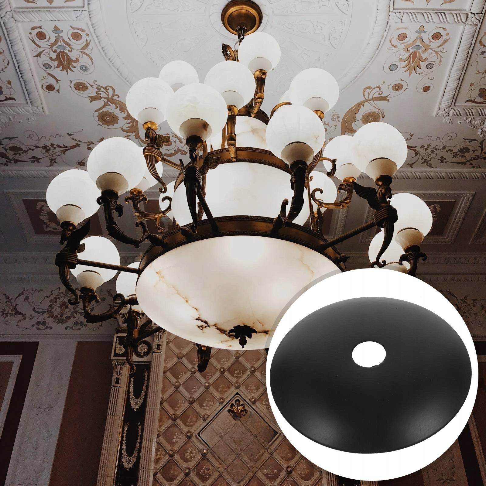 ŠVIESTUVAS, LUBŲ PLOKŠTĖ, ŠVIESTUVO STOGELIS, LAMPOS APSAUGA, ŠVIETUVO DĖKLAS, NAMŲ DEKORACJA 6 VNT.