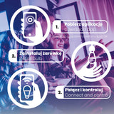 LED E27 A60 9W = 60W RGB TUYA pritemstamas Išmanusis WiFi SMART lemputė