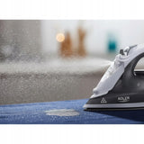 Galingas 2600W garinis lygintuvas Strażak su ANTI-CALC ir ANTI-DRIP funkcijomis, vertikaliam lyginimui