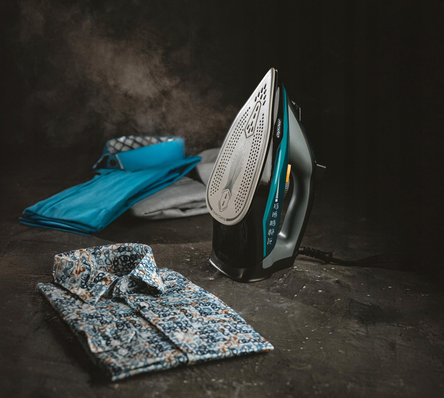 Garinis lygintuvas 3000W "Strażak" ANTI-CALC ANTI-DRIP Vertikalus lyginimas GALINGAS