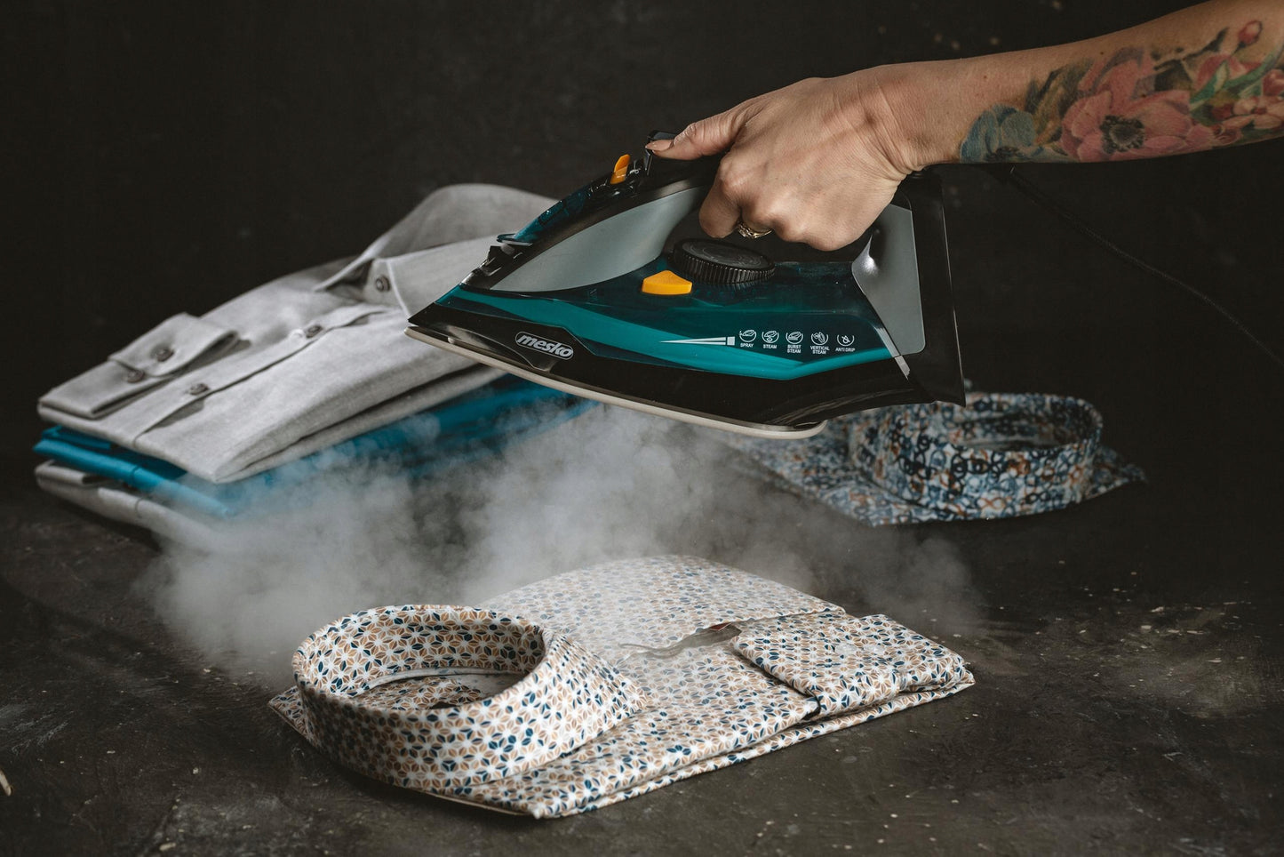 Garinis lygintuvas 3000W "Strażak" ANTI-CALC ANTI-DRIP Vertikalus lyginimas GALINGAS