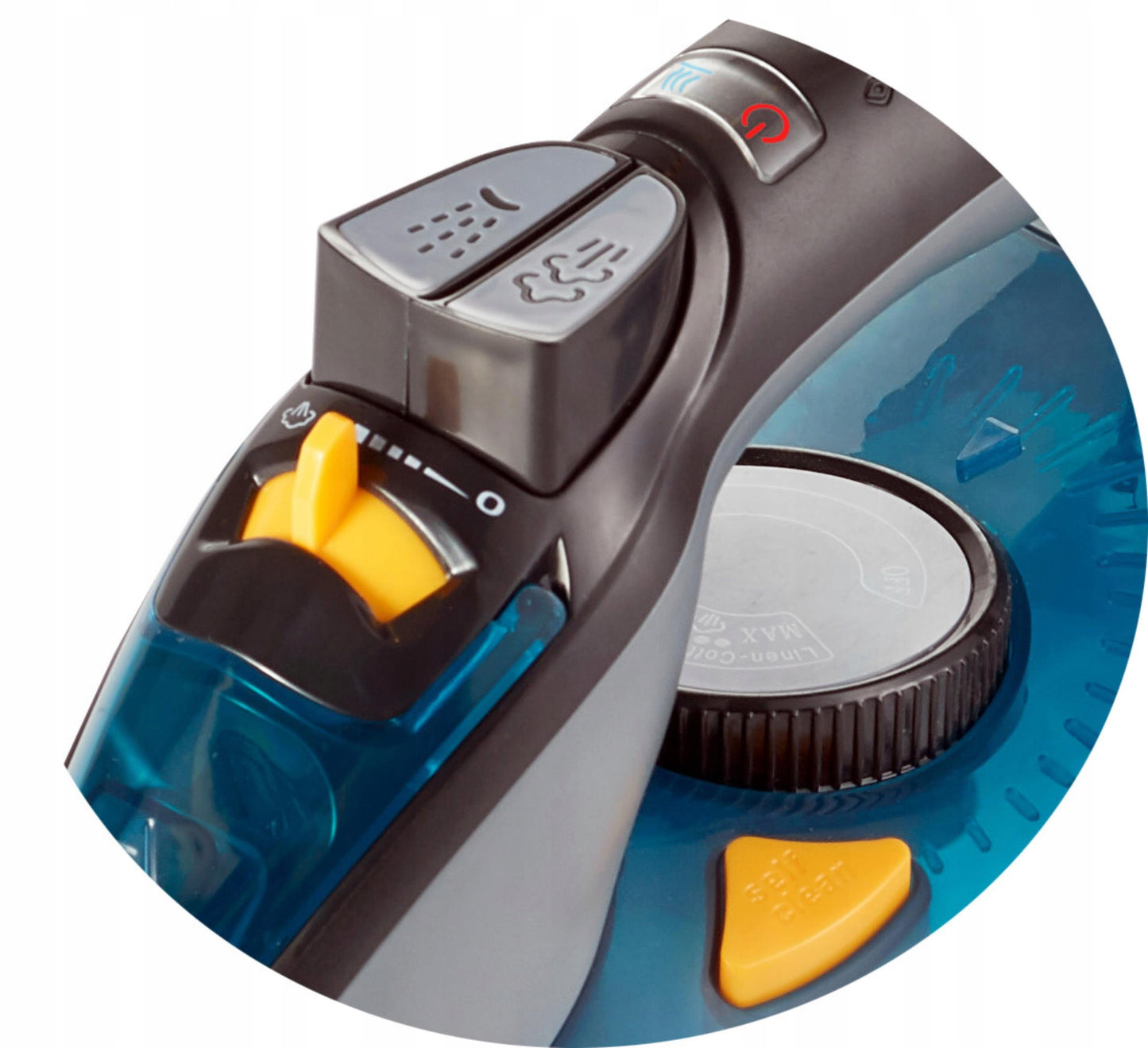 Garinis lygintuvas 3000W "Strażak" ANTI-CALC ANTI-DRIP Vertikalus lyginimas GALINGAS