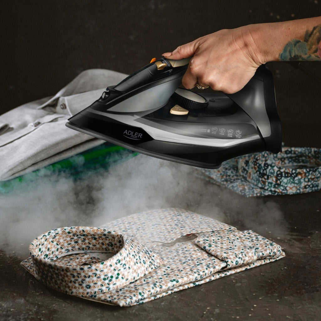 Namų garų lygintuvas, keraminis, 3000W, galingas vertikalus lyginimas, Anti-Calc