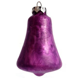 18 stiklinių burbulų rinkinys su viršūnėle, violetinis KALĖDOS ANT KALĖDINĖS EGLĖS