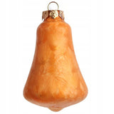 18 stikliniai burbulai su oranžiniu viršūne, Kalėdinė dekoracija