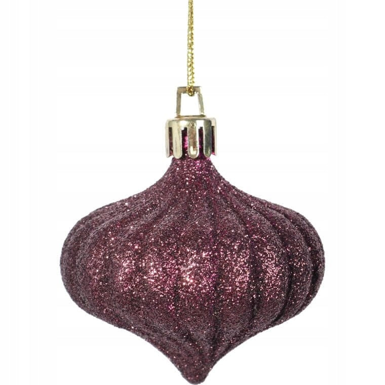 50 Prabangių plastikinių kalėdinių burbulų rinkinys, įvairių spalvų ir dydžių