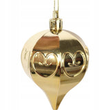 50 Prabangių plastikinių kalėdinių burbulų rinkinys, įvairių spalvų ir dydžių