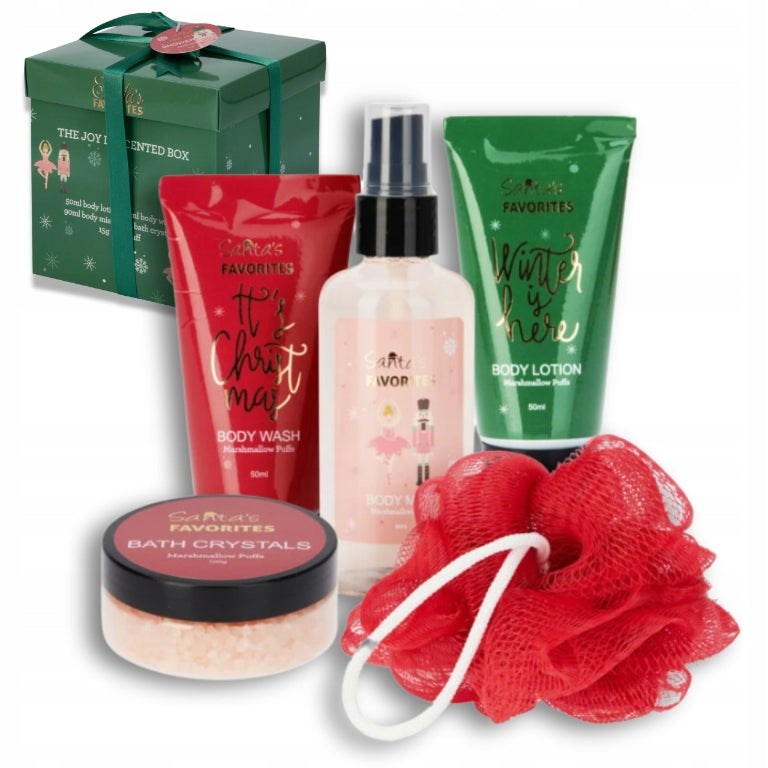 Kalėdinis kosmetikos rinkinys DOVANAI MOTERIAI Kosmetika Atminimo rinkinys