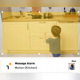 Elektroninės auklės rinkinys su kamera, Wi-Fi ekranu Arenti AInanny, 2 vnt. sukamasis