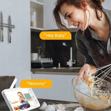 Elektroninės auklės rinkinys su kamera, Wi-Fi ekranu Arenti AInanny, 2 vnt. sukamasis