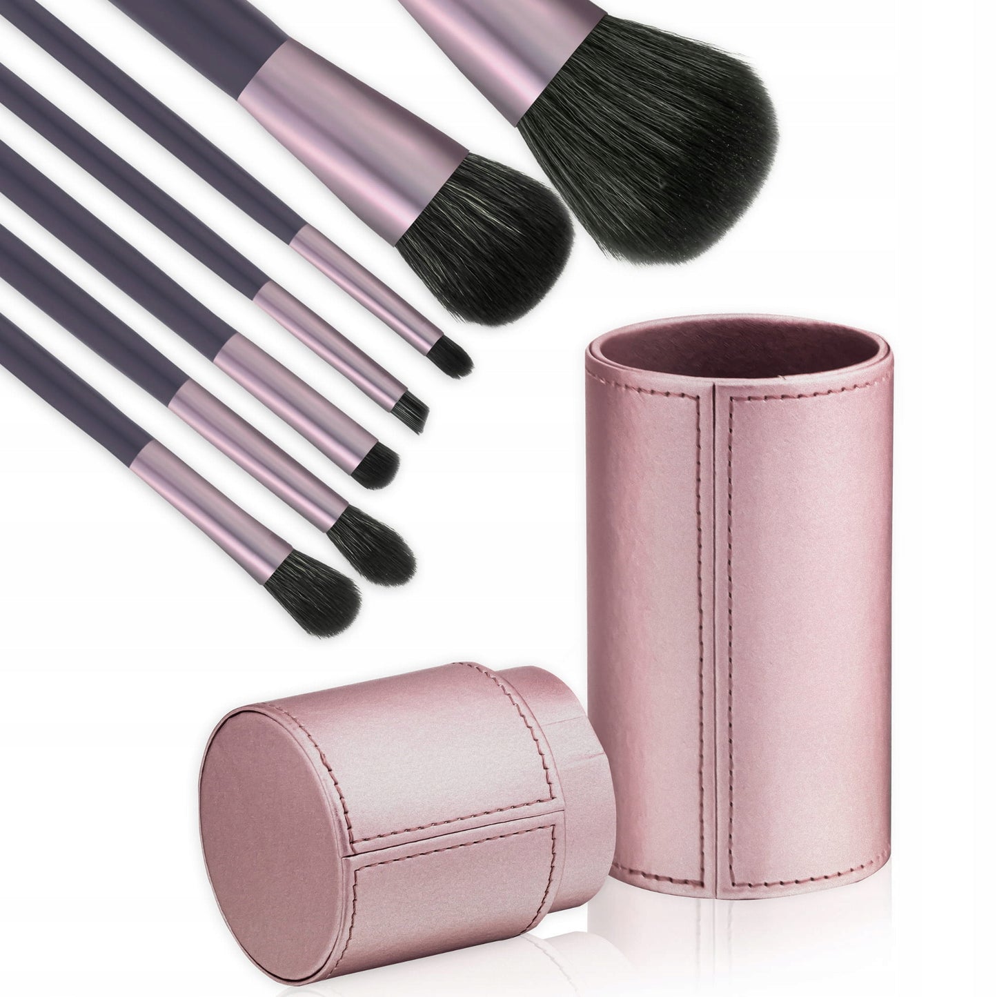 Profesionali Makiažo Šepetėlių Rinkinys Vamzdelyje KALĖDINĖ DOVANELĖ VAMZDELIS