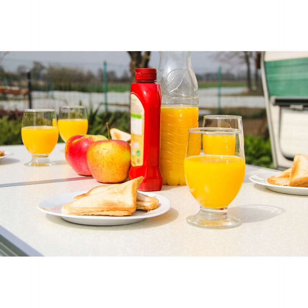 Turistinis stalo ir kėdžių komplektas 5 in 1 sulankstomas stalas 4 kėdutės stovyklavimui