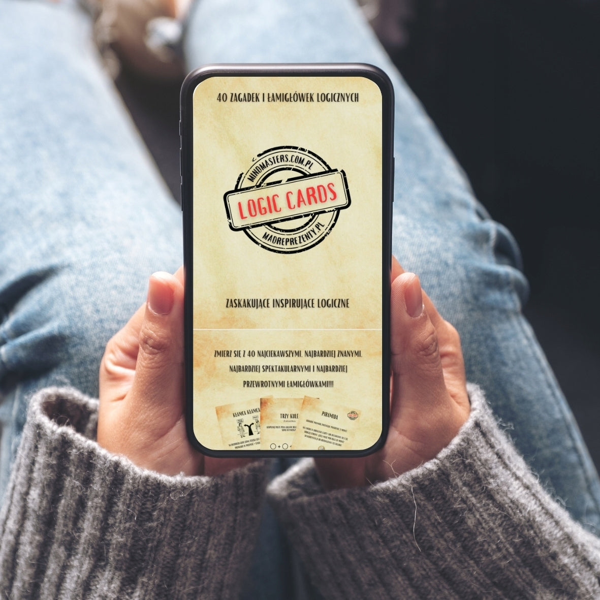 Kalėdinis galvosūkių rinkinys paaugliui suaugusiems dovanų LOGIC SET