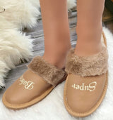 Dovanojamasis Rinkinys Senelės Šlepetės Dėžutėje Šlepetės Super Senelė *37*