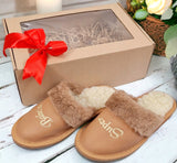 Dovanojamasis Rinkinys Senelės Šlepetės Dėžutėje Šlepetės Super Senelė *37*