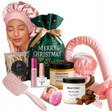 Kalėdinis kosmetikos rinkinys paauglei, dėžutė, dovanų idėja, 9 el.