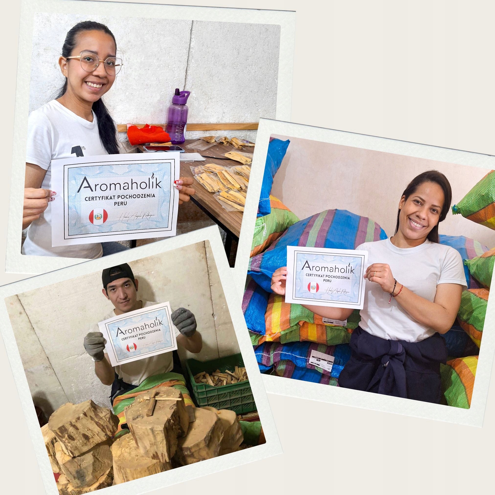 Dovanojamų rinkinių rinkinys - Keraminis stovas Natūrali Palo Santo smilkalai iš PERU