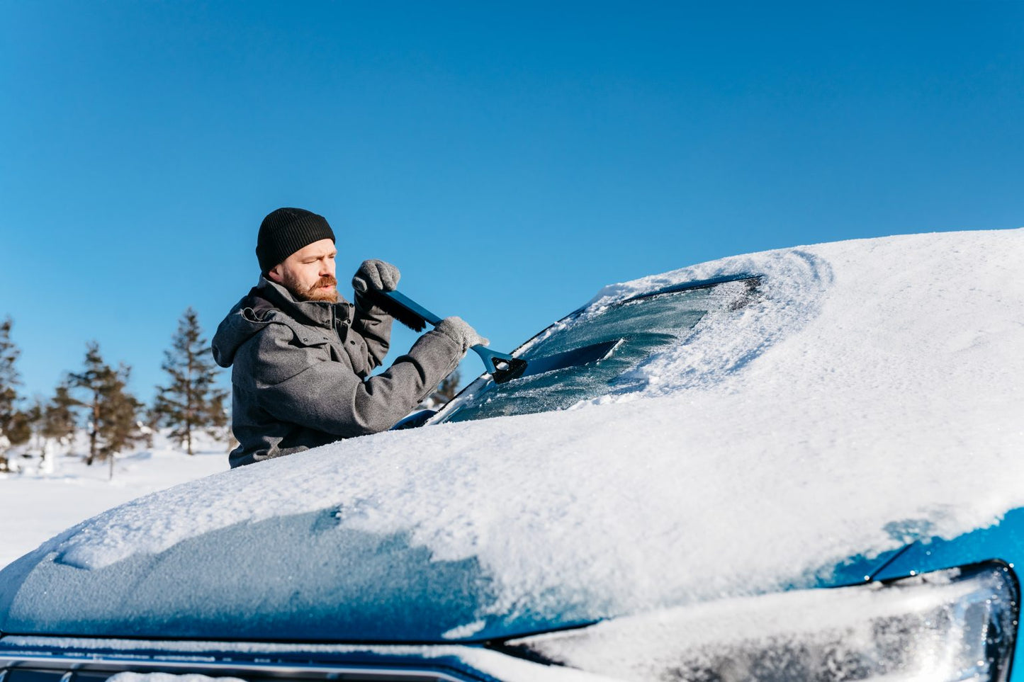 Sniegovalys su ledo grandikliu 52 cm 2-in-1 Kungs Max-is