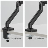 BOSTE STALO RANKOS LAIKIKLIS MONITORIUI STALINĖMS 17-40'' VESA USB PRIEVADAI DU TVIRTINIMAI