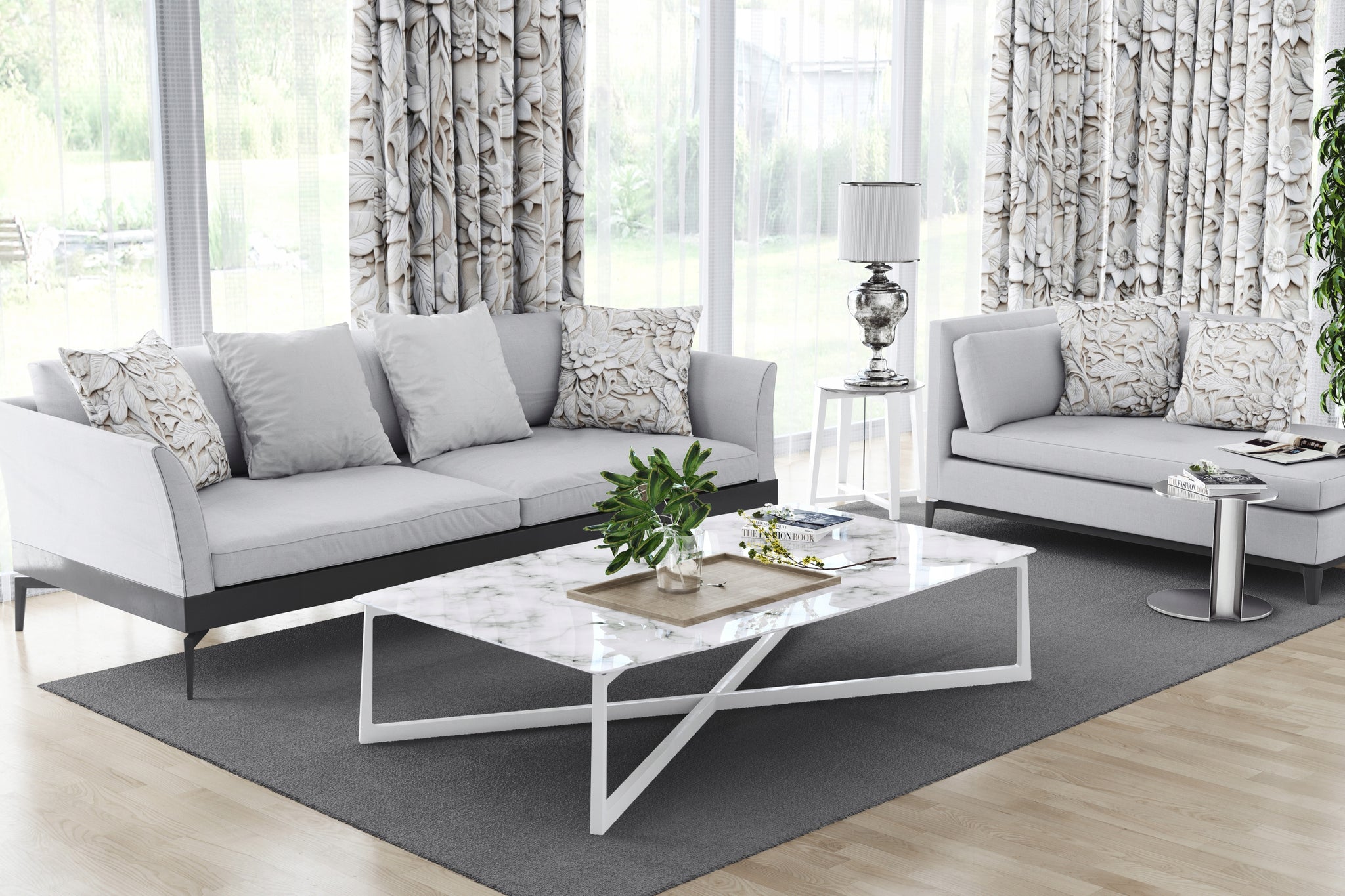 UŽuolaida ant kabliukų 140x230 Užuolaidos ant 230 cm juostos Soovi Home