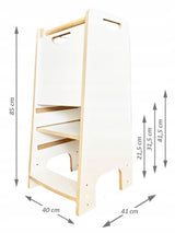 „Tower Step - Virtuvės pagalbininkas Montessori | Reguliuojamas virtuvės pagalbininkas“