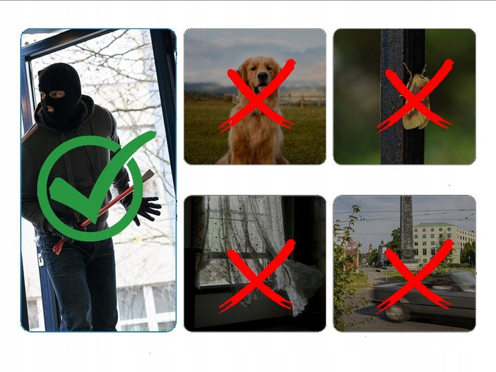 Lauko "WiFi" IP kamera 8MPx 4K SIGNALIZACIJA