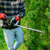 Elektrinės gyvatvorių žirklės 61 cm krūmų genėjimui AVENIDO