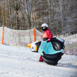 Pripučiama rogutė sniego rogutė pingvinas METEOR PVC 120x110x23 su rankenomis