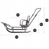 Vežimėlis su atlošu vilna VISI SEZONAI ratukai MUFKA 505