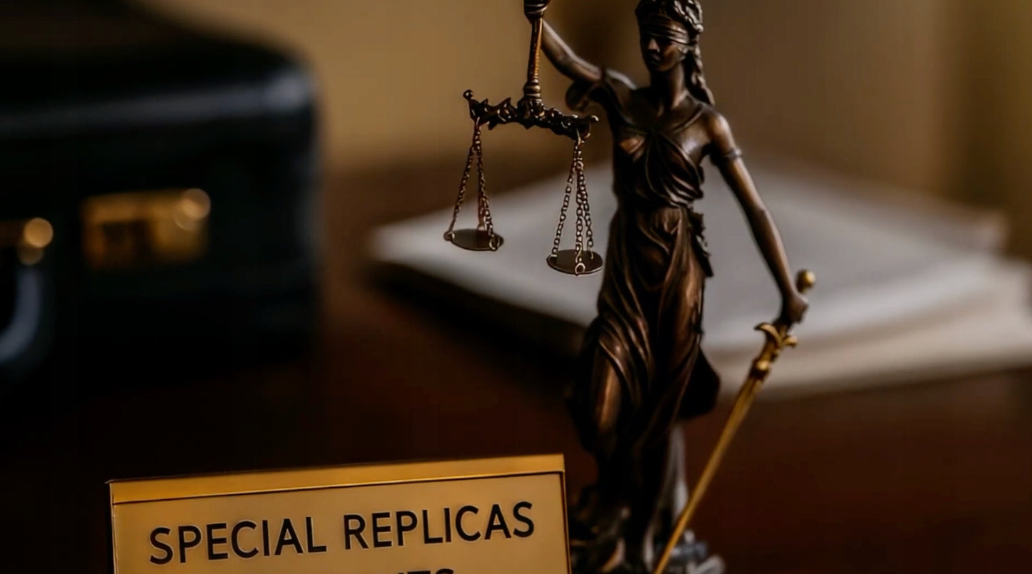 Temidė su svarstyklėmis ir kalaviju 31 cm bronzos skulptūrėlė Dovana Teisininkui TEM-01