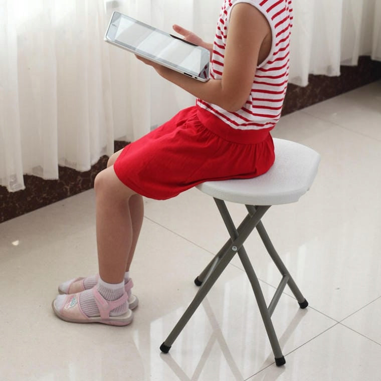 Sulankstoma catering kėdė, taburetė, taburetėlė, virtuvinis suolas 46 cm Goliat