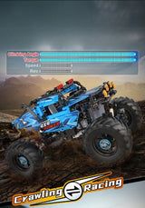 CaDA NUOTOLIU VALDOMAS MONSTER TRUCK KONSTRUKTORIUS 699 EL.