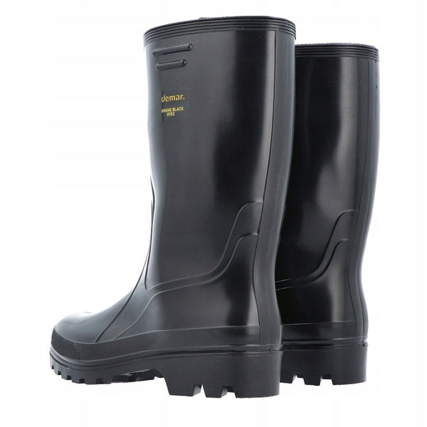 Vyriški darbo batai guminiai batai vandeniui atsparūs lenkiški PVC juodi 42